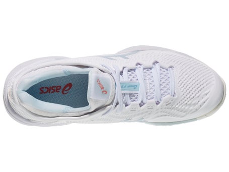 Asics Court FF 3 White/Sky Womens Shoes