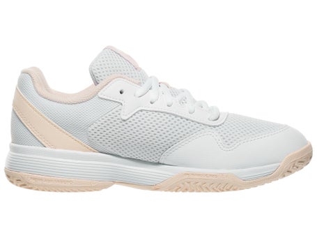 adidas Courtflash K White/Quartz Junior Shoes 