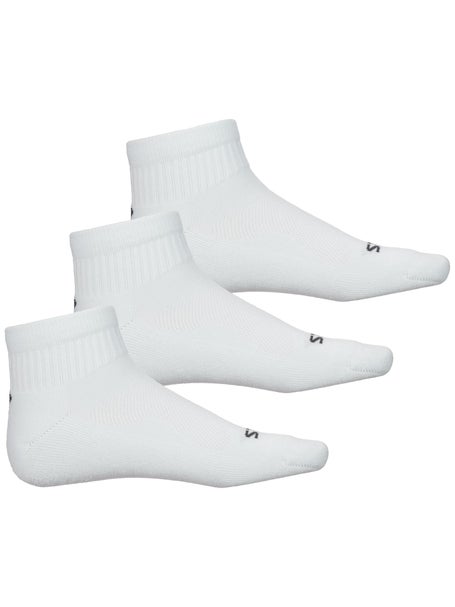 Asics Cushion Quarter Sock 3-Pack White