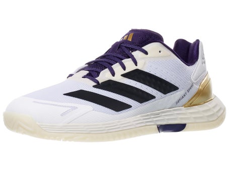 adidas Defiant Speed 2 White/Black/Plum Mens Shoes