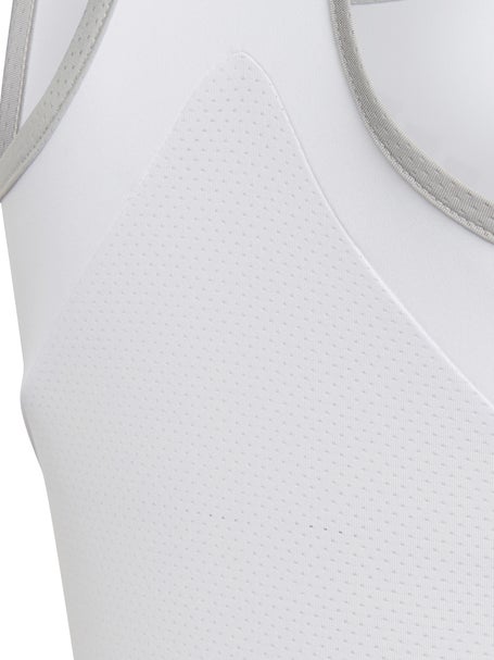 adidas Girls Core Club Tank - White