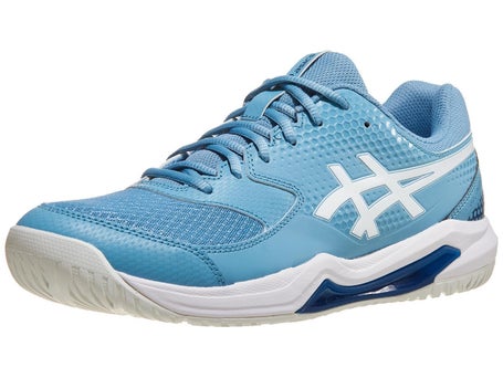 Asics Dedicate 8 Mens Pickleball Shoes-Saba Blue