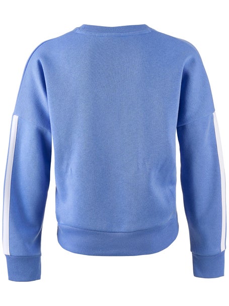 adidas Girls Fall 3-Stripe Fleece Pullover