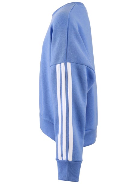 adidas Girls Fall 3-Stripe Fleece Pullover