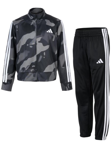 adidas Boys Fall Camo 3-Stripe Warm Up