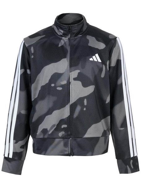adidas Boys Fall Camo 3-Stripe Warm Up