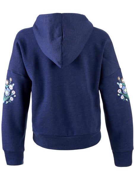 adidas Girls Fall Graphic Fleece Hoodie