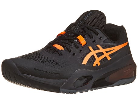 Asics Gel Resolution X Black/Orange Mens Shoes