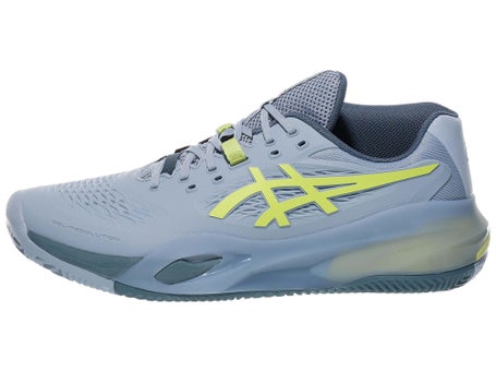 Asics Gel Resolution X Clay Grey/Pistachio Mens Shoes