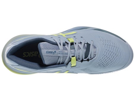 Asics Gel Resolution X Clay Grey/Pistachio Mens Shoes