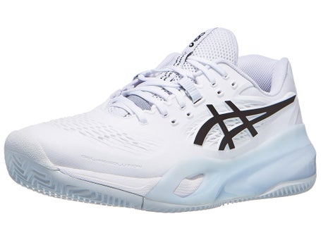 Asics Gel Resolution X Clay White/Black Mens Shoes