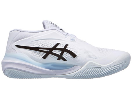 Asics Gel Resolution X Clay White/Black Mens Shoes