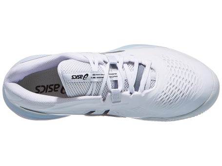 Asics Gel Resolution X Clay White/Black Mens Shoes