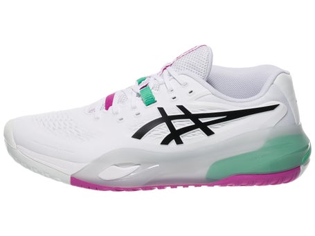 Asics Gel Resolution X White/Aurora Green Mens Shoes