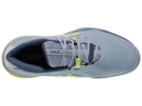 Asics Gel Resolution X 2E Grey/Pistach Mens Shoes