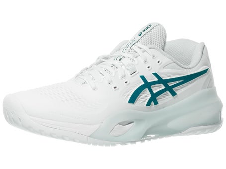 Asics Gel Resolution X White/Green Mens Shoes