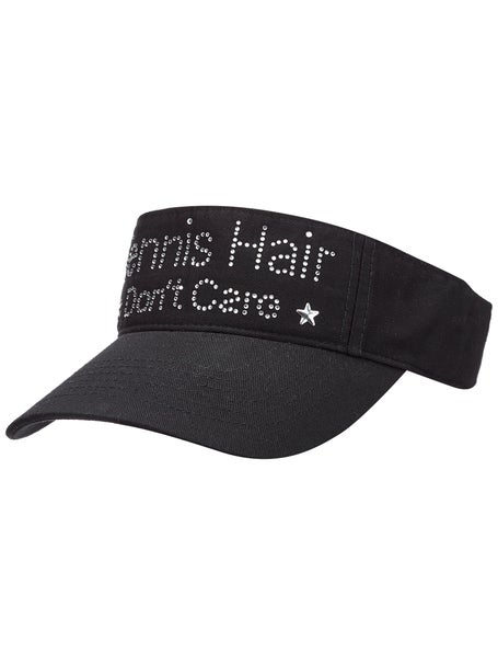The Alabama Girl Tennis Hair Dont Care Visor Black