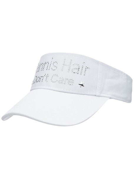 The Alabama Girl Tennis Hair Dont Care Visor White