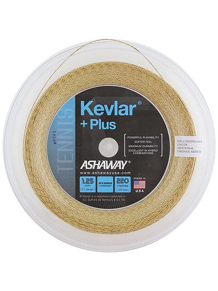 Ashaway Kevlar + Plus 17/1.25 String Reel - 720