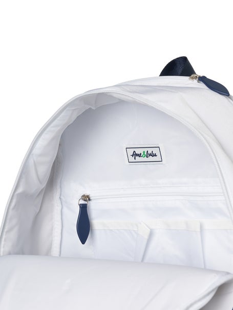 Ame & Lulu Courtside 2.0 Backpack Bag White