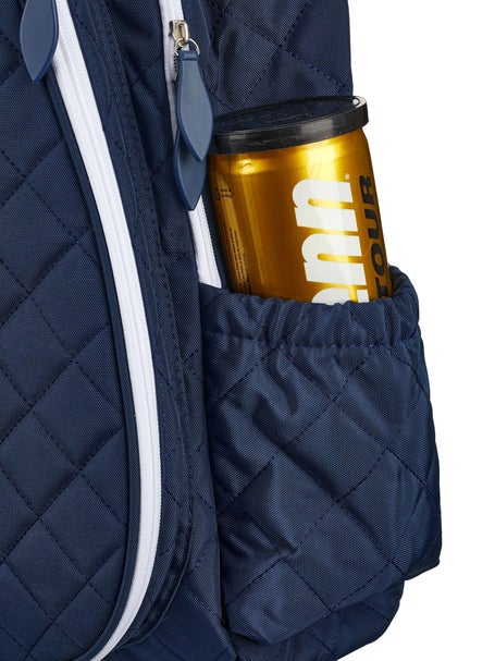 Ame & Lulu Game On Tennis Backpack Quilted Navy