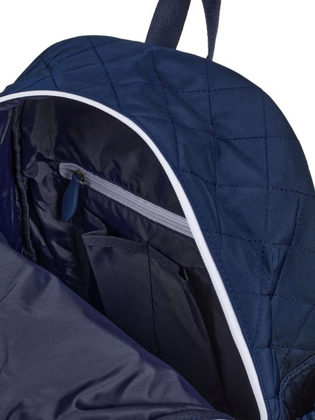 Ame & Lulu Game On Tennis Backpack Quilted Navy