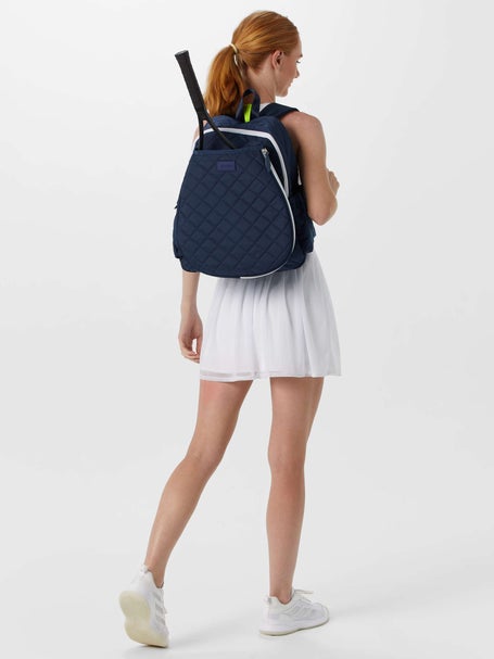 Ame & Lulu Game On Tennis Backpack Quilted Navy