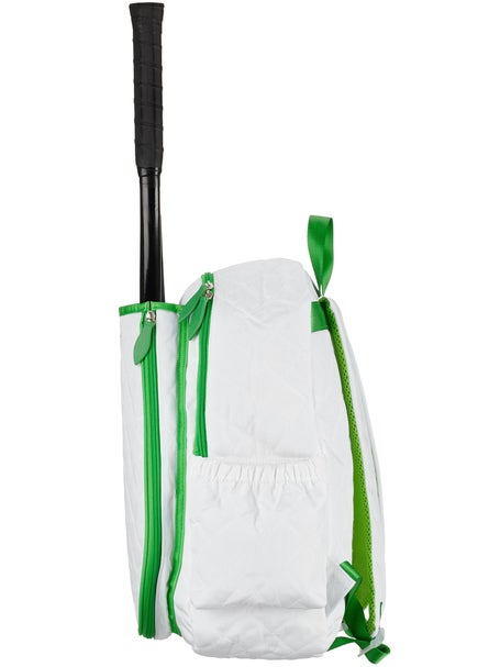 Ame & Lulu Game On Tennis Backpack Quilted White