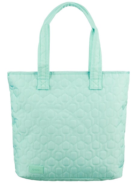 Ame & Lulu Pickleball Court Carryall Tote Quilted Bl