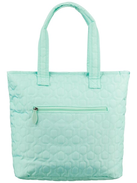 Ame & Lulu Pickleball Court Carryall Tote Quilted Bl