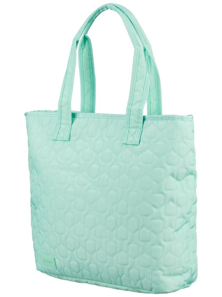 Ame & Lulu Pickleball Court Carryall Tote Quilted Bl