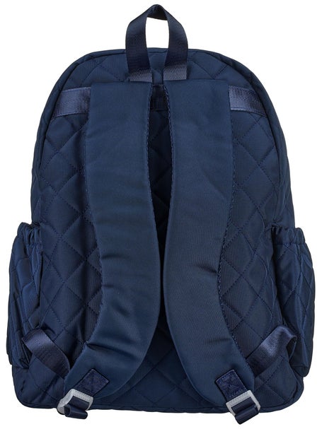 Ame & Lulu Pickleball Time Backpack Quilted Navy