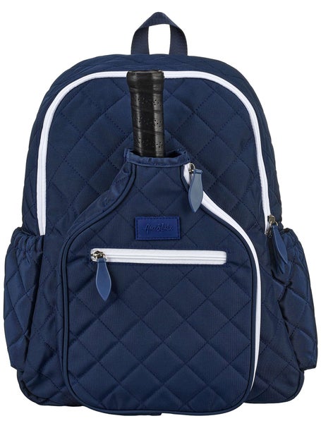 Ame & Lulu Pickleball Time Backpack Quilted Navy