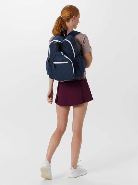 Ame & Lulu Pickleball Time Backpack Quilted Navy