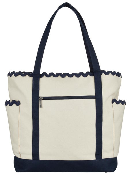 Ame & Lulu Scalloped Tennis Tote Bag