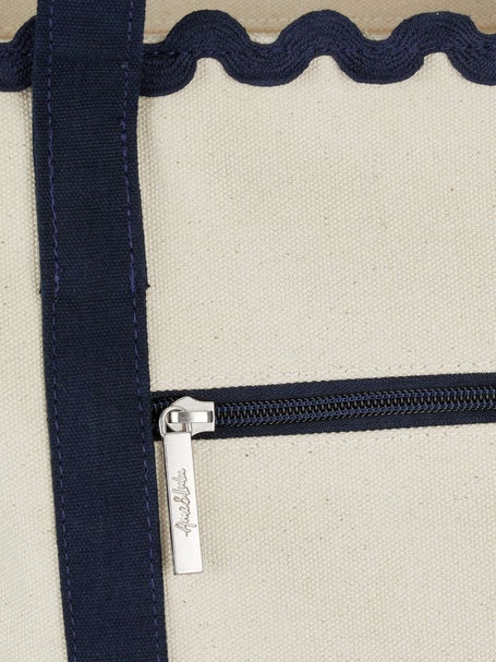 Ame & Lulu Scalloped Tennis Tote Bag