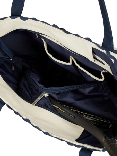 Ame & Lulu Scalloped Tennis Tote Bag