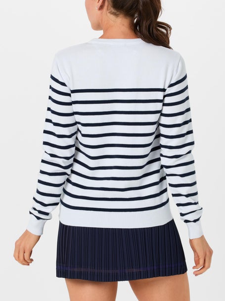 Ame & Lulu Womens Club Sport Rally Stripe Sweater