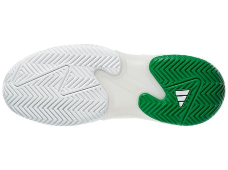 adidas Barricade 13 Leather White/Green Mens Shoes
