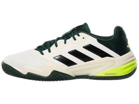 adidas Barricade 13 Clay Wh/Bk/Ivy Mens Shoes