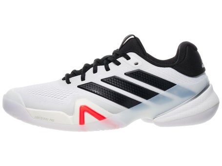 adidas Barricade 14 White/Black/Red Mens Shoes 
