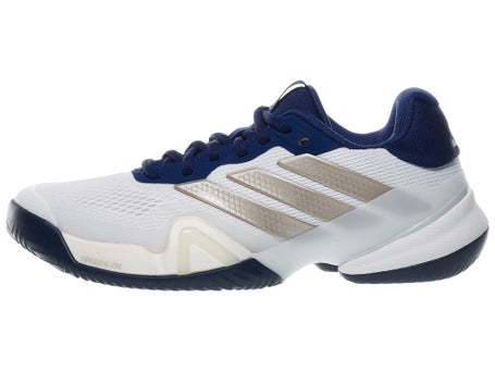 adidas Barricade 14 White/Dark Blue Mens Shoes