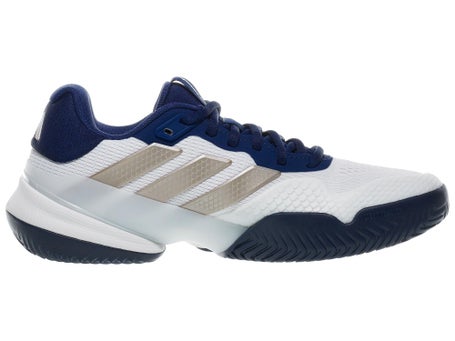 adidas Barricade 14 White/Dark Blue Mens Shoes