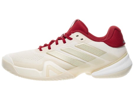 adidas Barricade 14 White/Gold/Red Mens Shoes