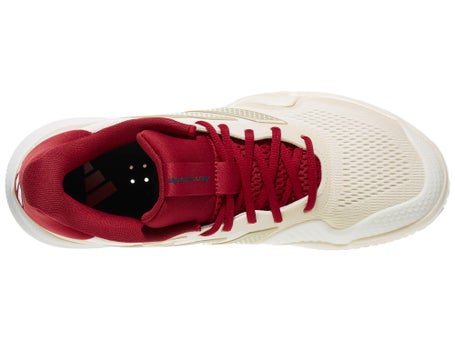 adidas Barricade 14 White/Gold/Red Mens Shoes