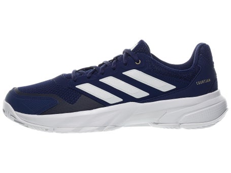 adidas CourtJam Control 3 Dark Blue/White Mens Shoes
