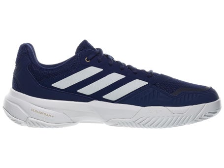 adidas CourtJam Control 3 Dark Blue/White Mens Shoes