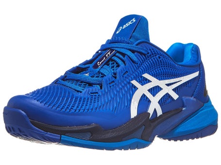 Asics Court FF 3 Novak Tuna Blue/Silver Mens Shoes