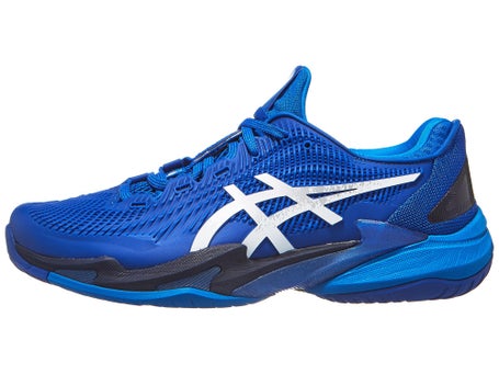 Asics Court FF 3 Novak Tuna Blue/Silver Mens Shoes