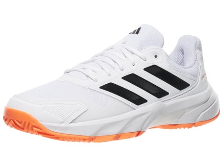 adidas CourtJam Control 3 White/Black/Or Mens Shoes